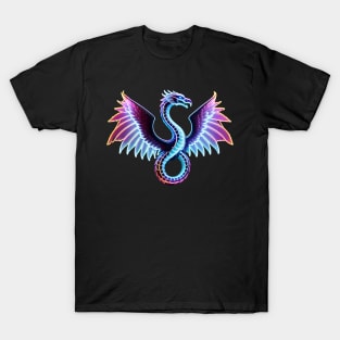 Neon Winged Serpent T-Shirt